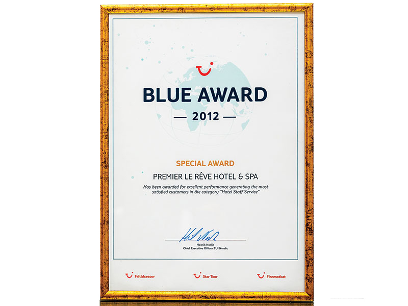 Thomson Blue Award 2012