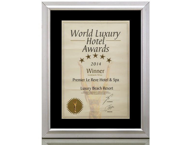 World Luxury Hotel Award 2014