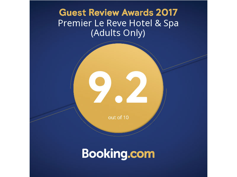 Booking.com 9.2 award 2017
