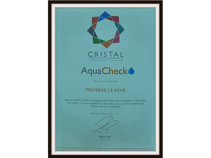 Cristal Aqua Check 2017