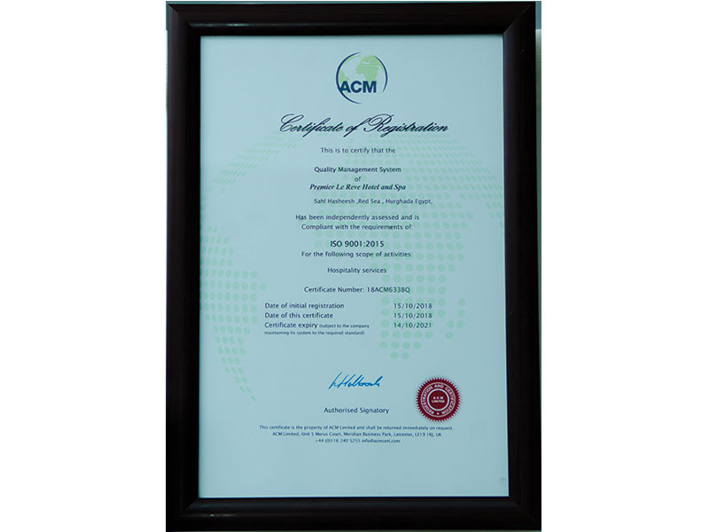 ISO Certificate 2019