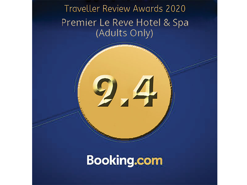 Booking.com 9.4 award 2020