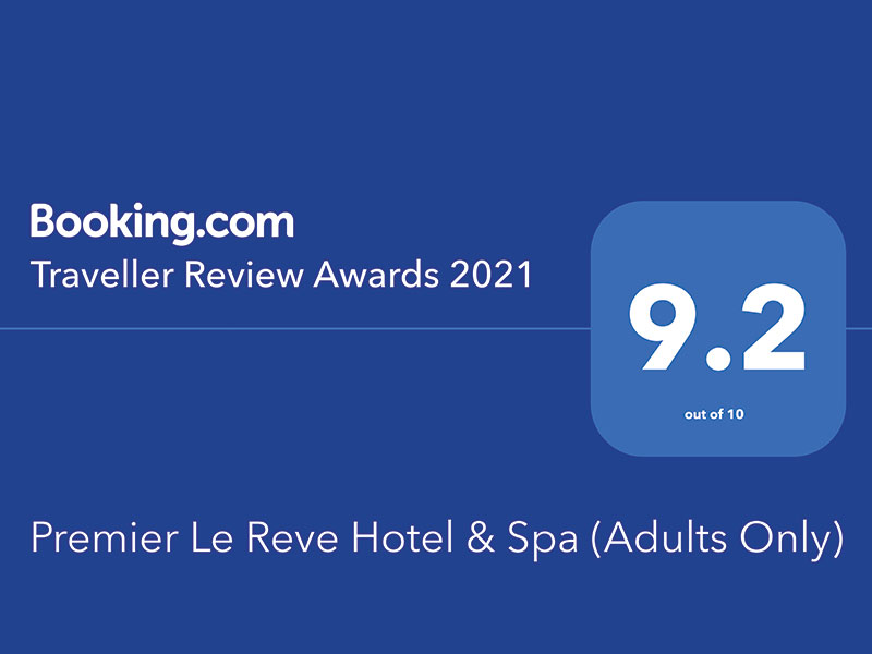 Booking.com 9.2 award 2021